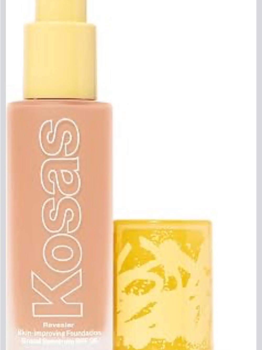 Kosas Revealer Liquid Foundation SPF 25 with Buildable Coverage, (1)